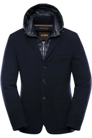 MOORER Uomo, Giacche, Blu, S, new