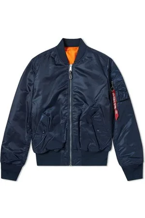 Alpha Industries Uomo, Giacche, Blu, S, new