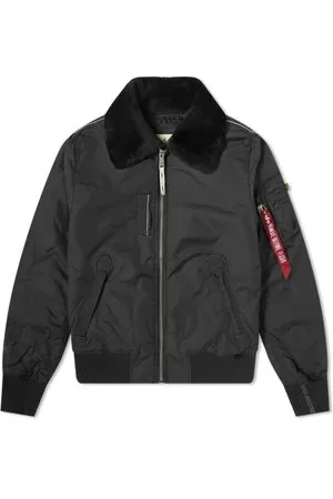 Alpha Industries Uomo, Giacche, Nero, XL, new