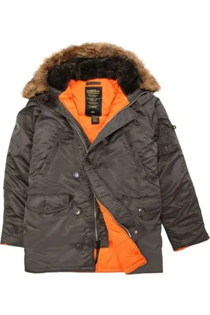 Alpha Industries Uomo, Giacche, Marrone, S, new