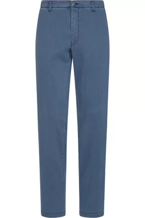 CANALI Uomo Pantaloni chinos - Straight Trousers Blu, Uomo, Taglia: 2XL