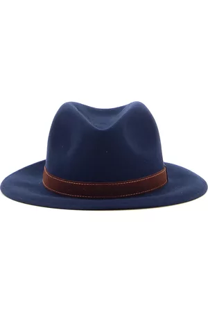 Borsalino Uomo Cappelli - Cappelli da uomo e acri cappelli 390060 Blu, Uomo, Taglia: 62 CM