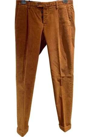 Briglia 1949 Uomo, Pantaloni, Arancione, M, new