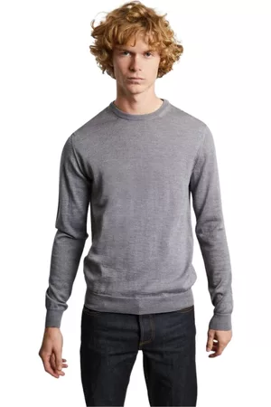 L'exception Paris Maglione di lana merino Grigio, Uomo, Taglia: XL