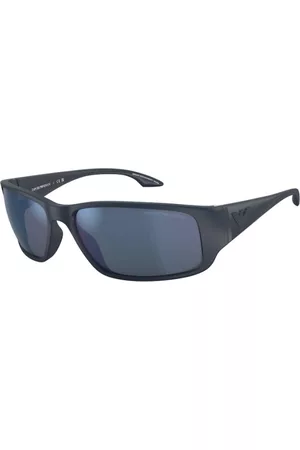 Emporio Armani Sunglasses Blu, Uomo, Taglia: 64 MM