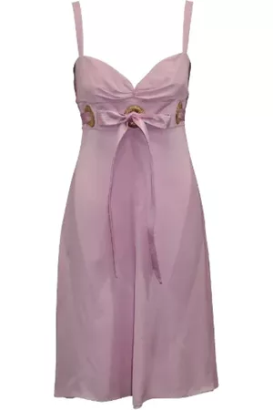 VALENTINO Pre-owned Silk dresses Rosa, Donna, Taglia: L