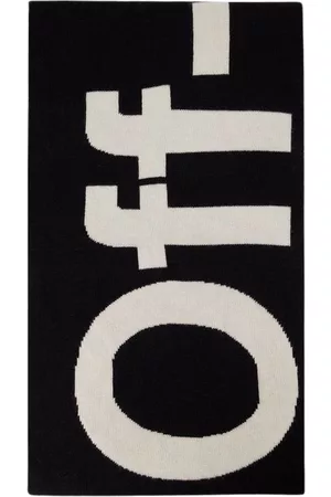OFF-WHITE Winter Scarves Nero, Donna, Taglia: ONE Size