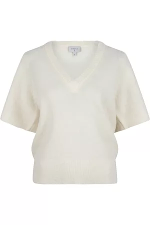 Dante 6 Donna Camicie - V-neck Knitwear Beige, Donna, Taglia: M