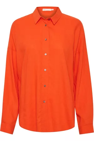 INWEAR Donna Camicie - Camicia Arancione, Donna, Taglia: L