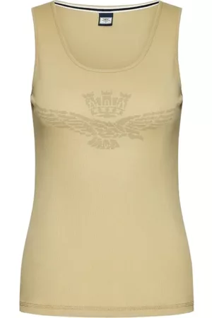 Aeronautica Militare Donna Camicie - Top Sleeveles Marrone, Donna, Taglia: S