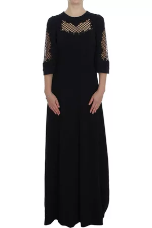Dolce & Gabbana Donna Vestiti lunghi - Abito da festa per l`occasione Nero, Donna, Taglia: XS