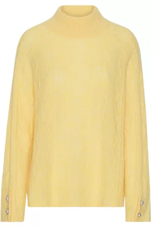 Custommade Donna Maglioni a collo alto - Dolcevita Giallo, Donna, Taglia: XS