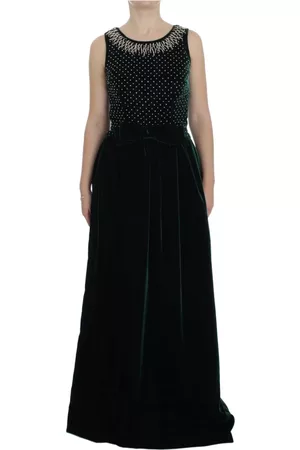 Dolce & Gabbana Donna Vestiti lunghi - Maxi vestito giornaliero Nero, Donna, Taglia: S