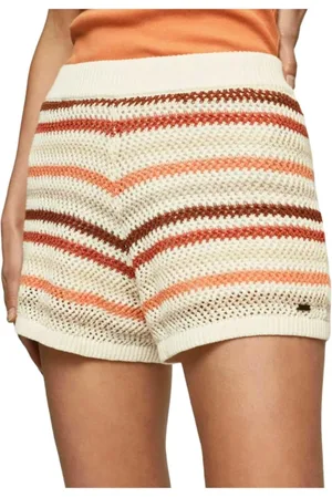 Pepe Jeans Donna, Pantaloncini, Multicolore, L, new