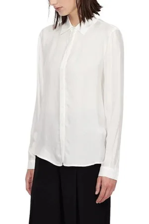 Armani Exchange Donna, Camicette , Bianco, L, new