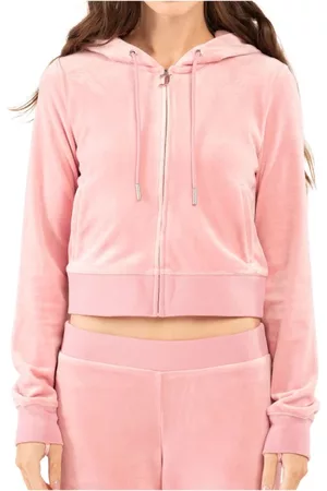 Juicy Couture Donna Camicie - Con cerniera lampo Rosa, Donna, Taglia: L