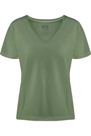Bomboogie Donna T-shirt - Maglietta Verde, Donna, Taglia: L