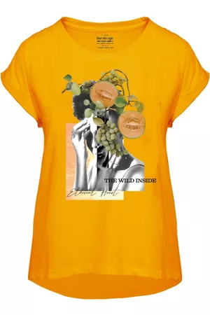 Bomboogie Donna T-shirt - Maglietta Giallo, Donna, Taglia: 2XL