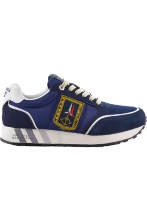 Aeronautica Militare Uomo Scarpe sportive - Scarpe da ginnastica Blu, Uomo, Taglia: 41 EU