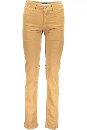 GANT Donna Jeans slim & sigaretta - Slim-fit Trousers Marrone, Donna, Taglia: W32