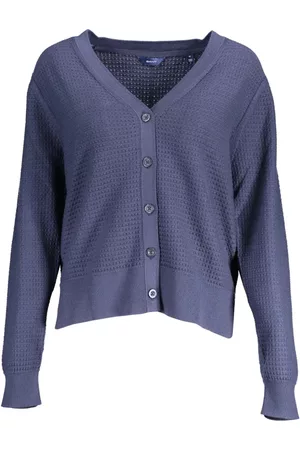 GANT Donna Maglioni - Blue Sweater Blu, Donna, Taglia: M
