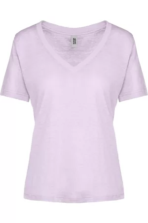 Bomboogie Donna T-shirt - Maglietta Viola, Donna, Taglia: L