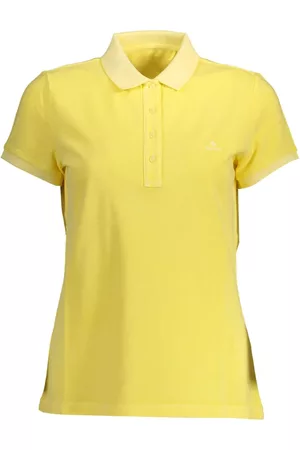 GANT Donna Polo - Polo Shirt Giallo, Donna, Taglia: XL