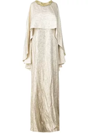 OSCAR DE LA RENTA PRE-OWNED Donna Vestiti vintage - Pre-owned Seta dresses Grigio, Donna, Taglia: S