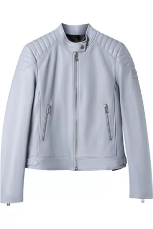 Belstaff Donna Giacche di pelle - Giacca di pelle Blu, Donna, Taglia: M