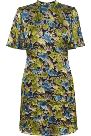 Gestuz Donna Vestiti sexy - Abito da giorno a breve Verde, Donna, Taglia: L