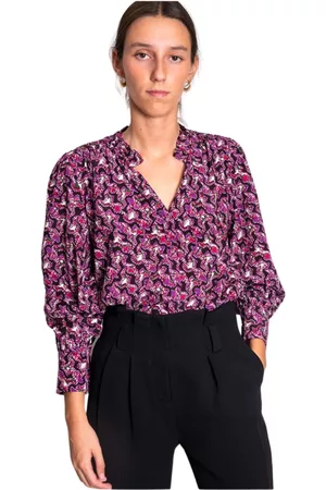 Suncoo Donna Bluse - Blouses Viola, Donna, Taglia: M