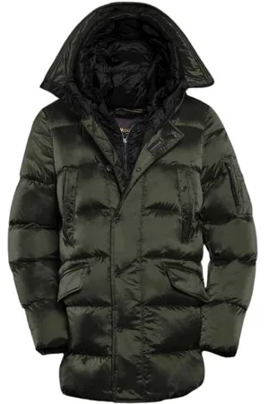 MOORER Uomo, Cappotti, Verde, XL, new