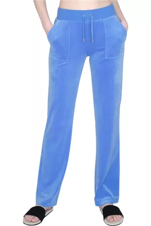 Juicy Couture Donna Pantaloni - Pantaloni da ginnastica Blu, Donna, Taglia: XL