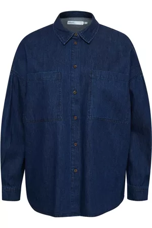 INWEAR Donna Camicie - Camicia Blu, Donna, Taglia: L