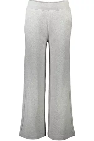 GANT Donna Pantaloni - Wide Trousers Grigio, Donna, Taglia: XL