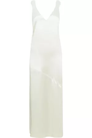 Calvin Klein Donna Vestiti lunghi - K20K205191 Abiti lunghi Bianco, Donna, Taglia: S