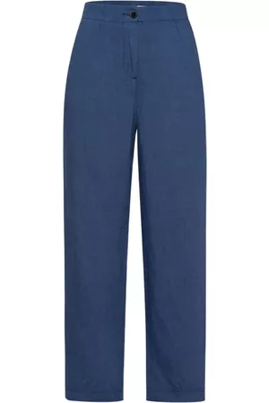 Brax Donna Pantaloni chinos - Straight Trousers Blu, Donna, Taglia: S