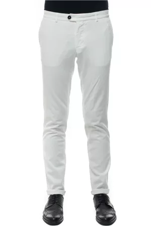 FAY Uomo, Pantaloni, Bianco, XL, new