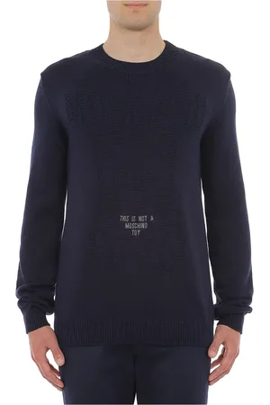 Moschino Uomo, Maglie, Blu, S, new