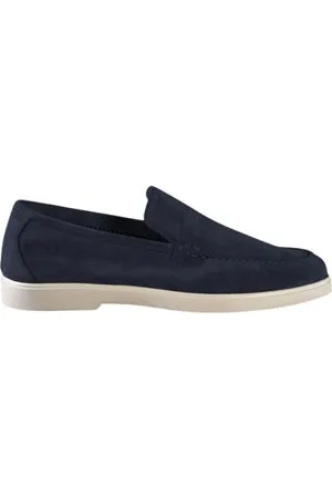MOORER Uomo, Scarpe, Blu, 45 EU, new