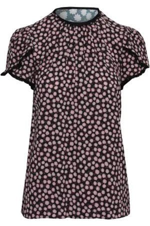 Miu Miu Donna Abbigliamento vintage - Pre-owned Viscosa tops Nero, Donna, Taglia: S
