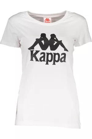 Kappa Donna T-shirt - T-Shirts Bianco, Donna, Taglia: S
