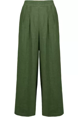 Bomboogie Donna Pantaloni - Pantaloni larghi Verde, Donna, Taglia: XL