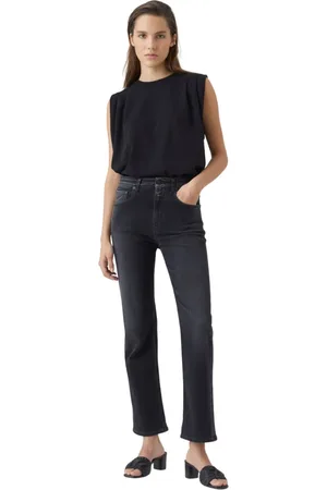 Closed Donna Vestiti di jeans - Straight Jeans Grigio, Donna, Taglia: W28