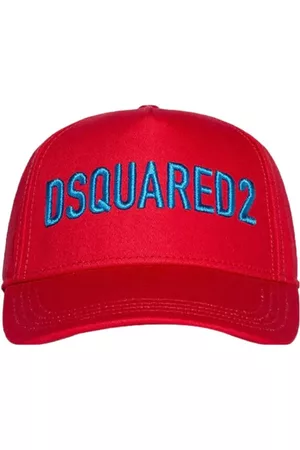 Dsquared2 Cappelli - Cappello Rosso, unisex, Taglia: L