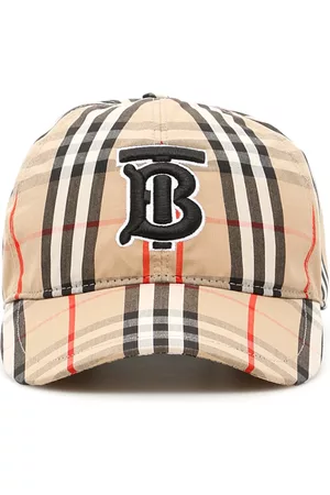 Burberry Uomo Cappelli vintage - Cappello da baseball Monogram Motif Vintage Check Beige, Uomo, Taglia: L