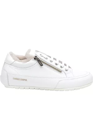 Candice Cooper Donna Sneakers - Sneakers in pelle bianco Bianco, Donna, Taglia: 38 1/2 EU