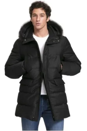 MOORER Uomo, Cappotti, Nero, XL, new