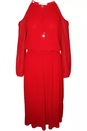 Michael Kors Donna Vestiti vintage - Pre-owned Poliestere dresses Rosso, Donna, Taglia: S