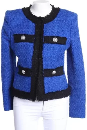 Balmain Donna Abbigliamento vintage - Pre-owned Cotone outerwear Blu, Donna, Taglia: M
